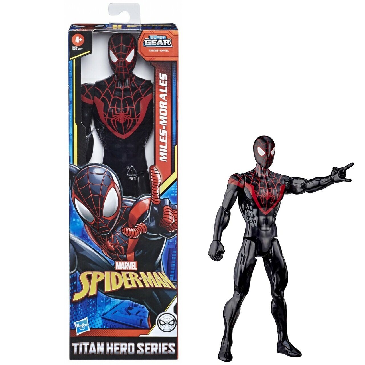 HASBRO: Marvel Spiderman Titan Héros Miles Morales Figurine 30cm Hasbro -  Vendiloshop