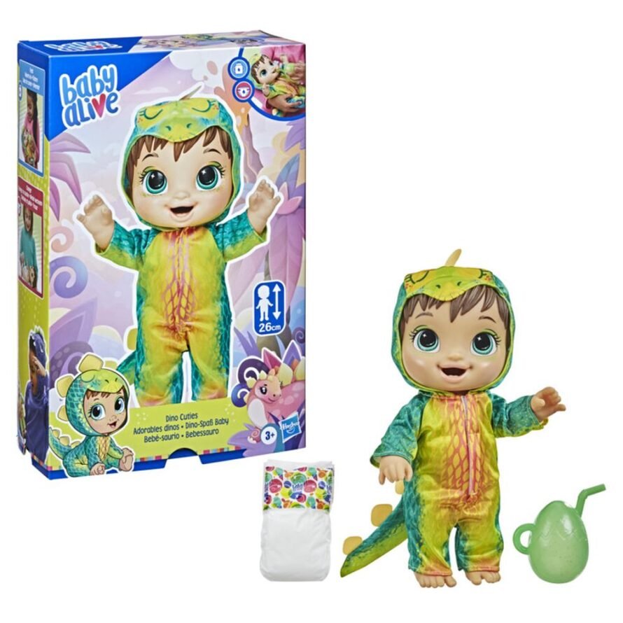 Hasbro Baby Alive Dino Cuties Stegosaurus Doll