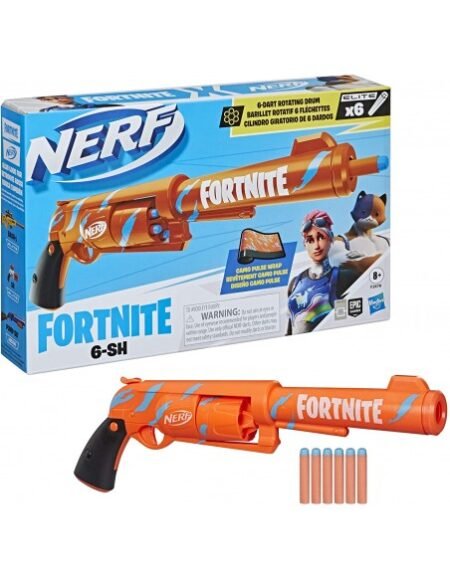 Hasbro Nerf Fortnite Blaster Six Shooter F2679