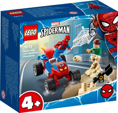Lego spider-man vs sandman 76173