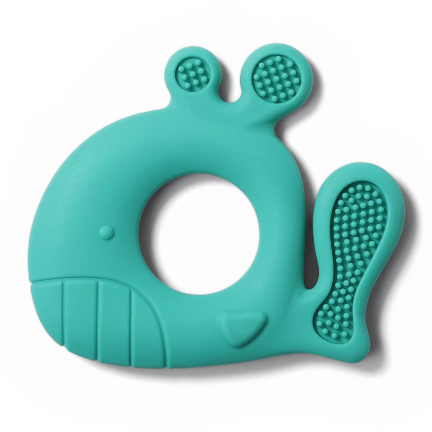 BabyOno 935/01 Силиконовый прорезыватель для зубов WHALE PABLO