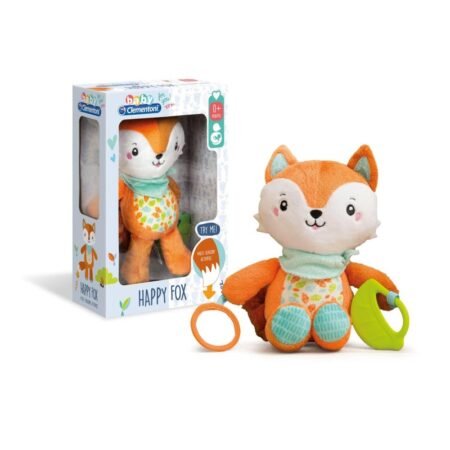 Clementoni Happy Fox Musical Activity Plush