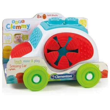 Clementoni Soft Clemmy Sensory Car For Babies And Toddlers