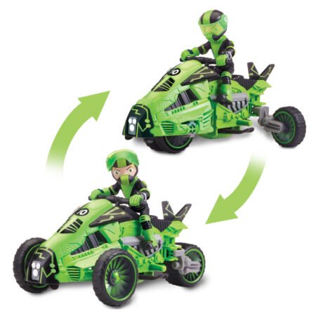 Ben 10 Ben’s Rust Transforming Omni Cycle Buggy Vehicle Playset