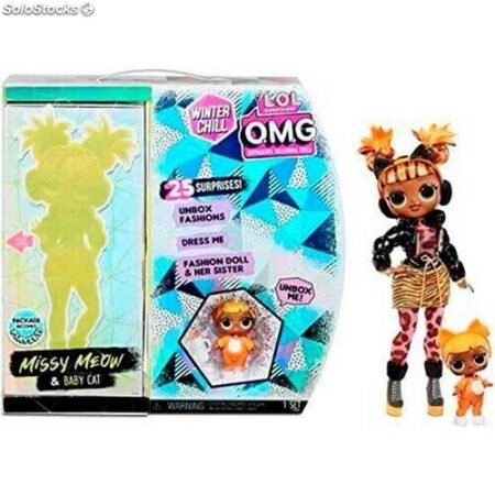 Giochi Preziosi LOL Surprise — OMG Fashion Dolls Winter Chill — Missy Meow