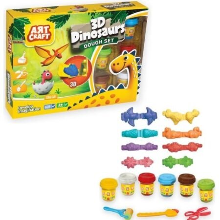 Dede Art Craft 3D Dinasours Dough Set