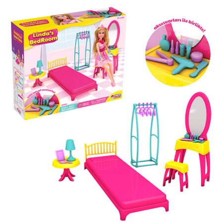 DEDE Linda’s Bedroom Play Set