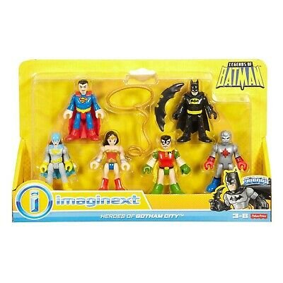 Imaginext DC Super Friends Legends Of Batman Figure Pack- Heroes Of Gotham City