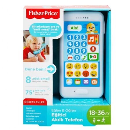 Mattel Fisher Price Eğitici Akıllı Telefon FPR25
