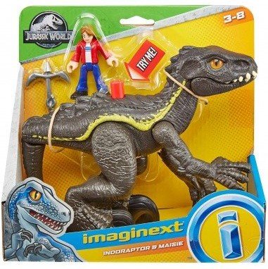 Fisher-Price Imaginext Jurassic World Indoraptor And Maisie FMX88 / GKL52