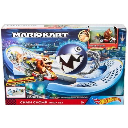 Mattel Hot Wheels Mario Kart Chain Chomp Track Set
