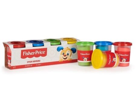 Fisher-Price Тесто для лепки  4 шт.