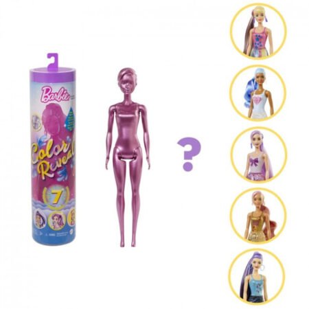 Barbie Color Reveal Surprise Doll Purple6
