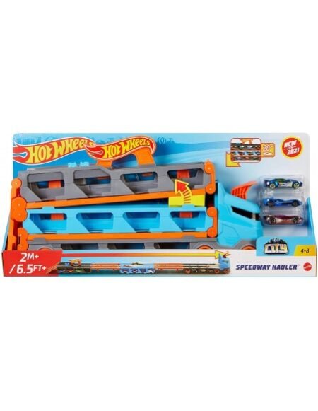 Mattel Hot Wheels Speedway Hauler Storage Carrier