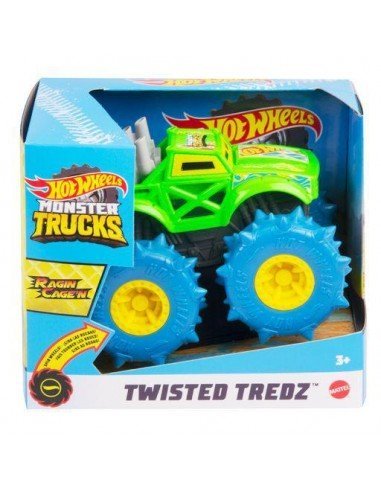 Mattel Hot Wheels Monster Trucks Twisted Tredz Ragin Cagin Vehicle GVK37 / GVK47