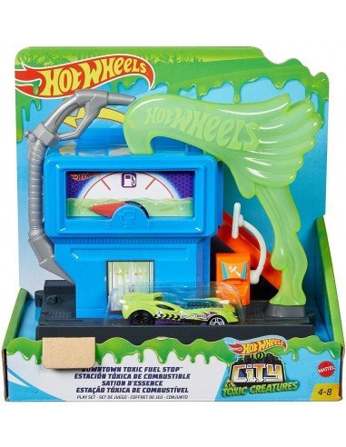 Mattel Hot Wheels City Downtown Toxic Fuel Stop FRH28 / GYP37