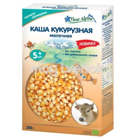 Fleur Alpine Organic Молочная каша кукурузная 200 г