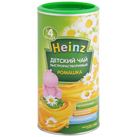 Чай детский Heinz Ромашка с 4 месяцев, 200 г