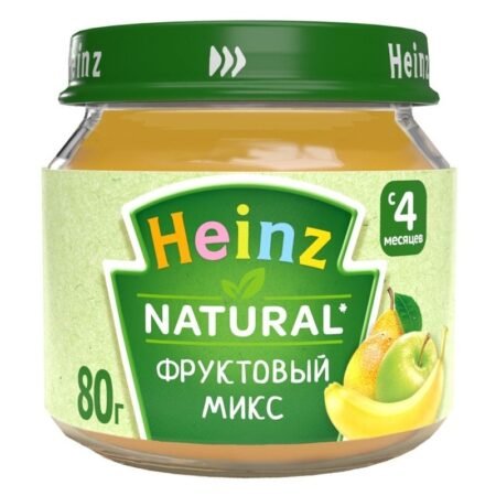 Пюре Heinz фруктовый микс стекло 80 г