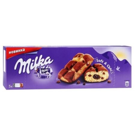 Milka sponge cake with chocolate filling 175 g