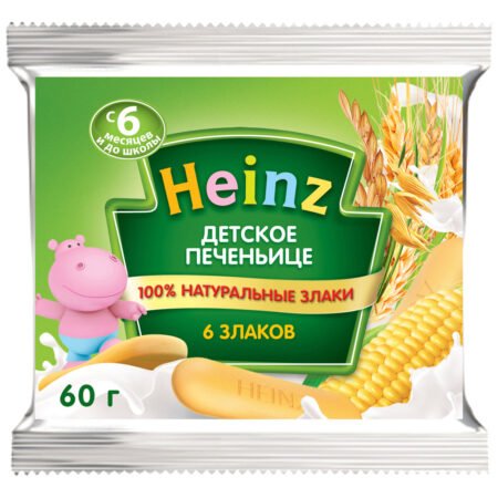 Печенье для детей Heinz с 5 месяцев, 60 гр