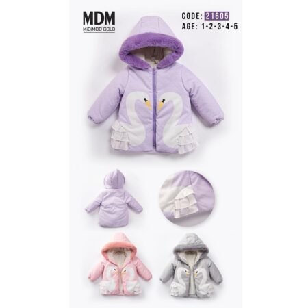 MiDiMOD 21605 jacket for girls 2-5 years