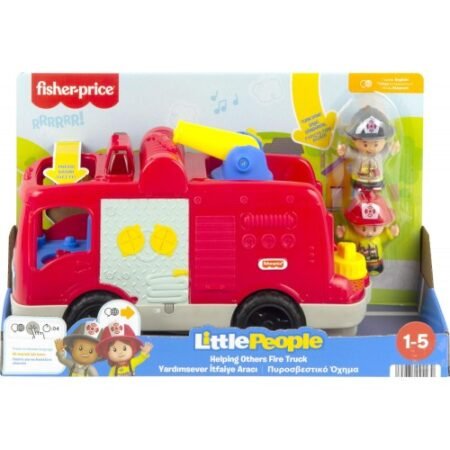 Fisher-Price Little People Fire Brigade Vehicle Greek HDJ24