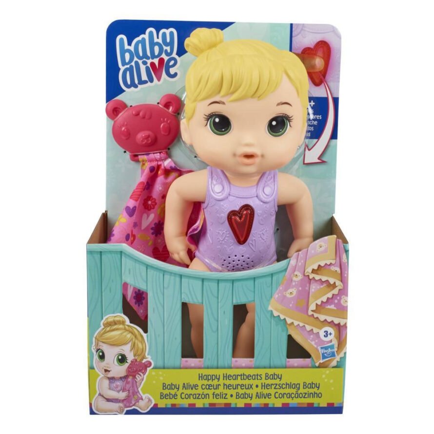 Hasbro Baby Alive Mutlu Kalp Atışları Bebek E6946