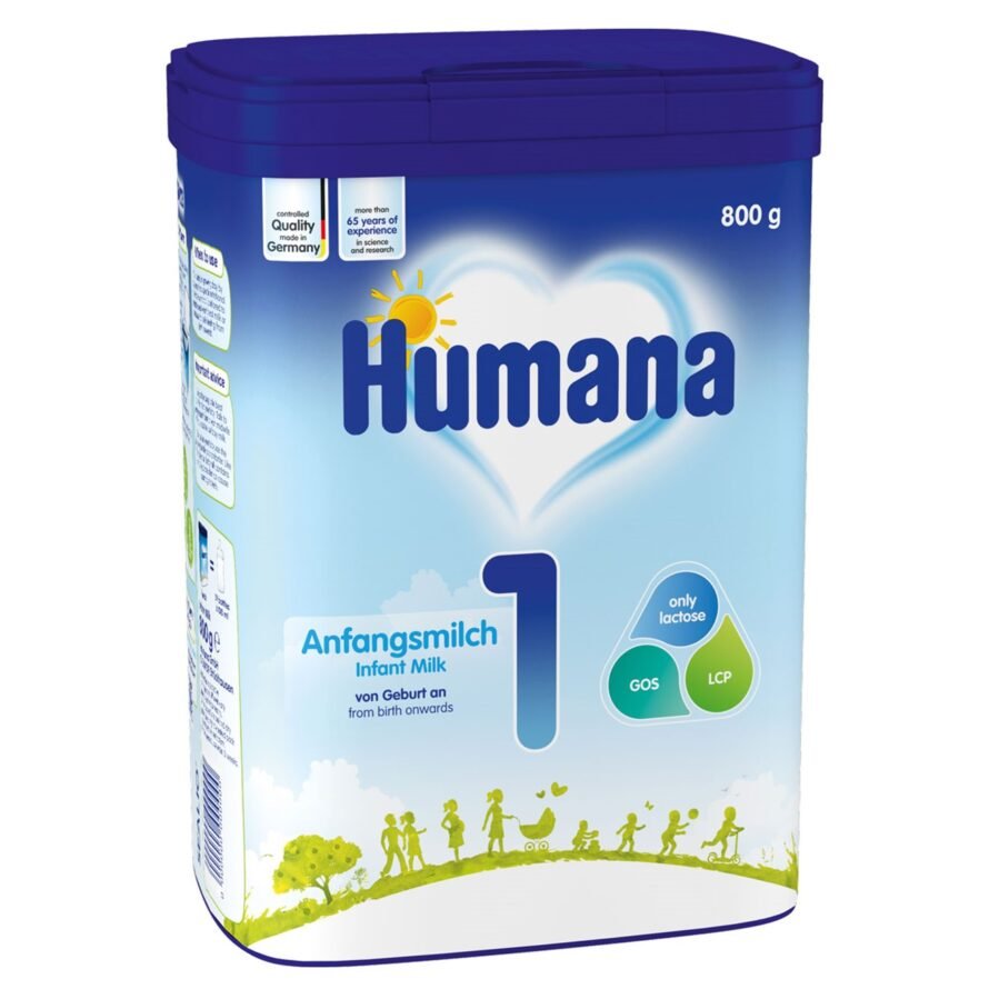 Humana 1 süd qarışığı, doğuşdan 800 qr