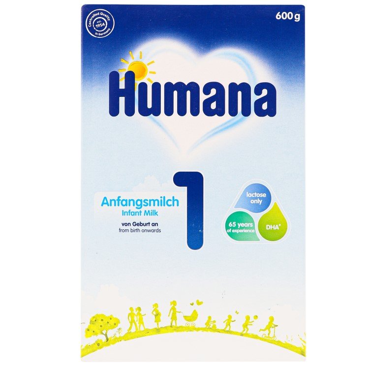 Humana 1 süd qarışığı, doğuşdan 600 qr - pandababy