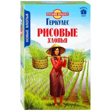 Русский Продукт Геркулес Хлопья рисовые, с 1 года 320 г