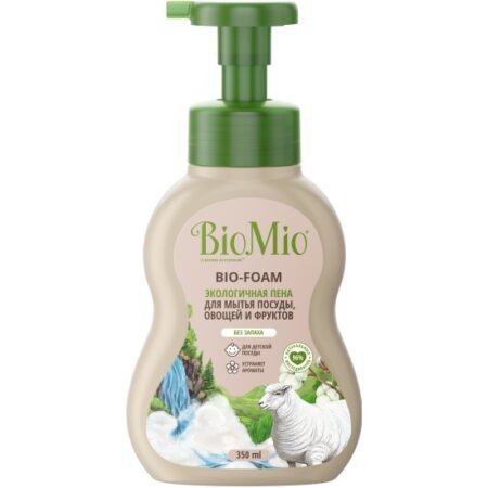 Пена для мытья посуды BioMio Bio-foam без запаха, 350 мл