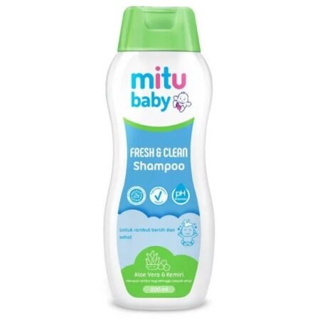 Детский шампунь Mitu Fresh & Clean с алоэ вера и кемири 200 мл