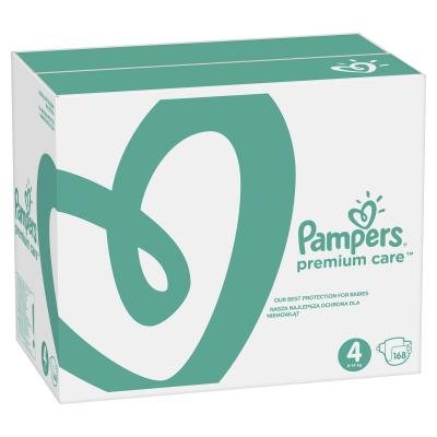 Pampers Premium Care Maxi 4 (9-14 kg) 168 pcs.