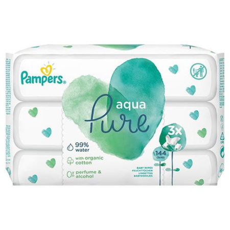 Pampers Aqua Pure 3×48 pcs.