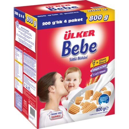 Печенье Ülker Bebe с молоком 800 гр
